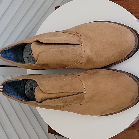 Dr. Scholl's Shoes - Dr. Scholl's Women's Glisten Tan Suede Loafers Size 10M